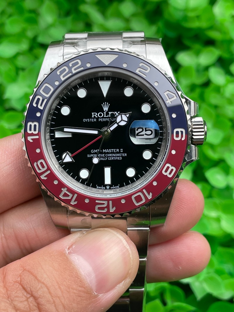 Replica Rolex Gmt Master Ewe Factory 3285 Movement Pepsi Oyster Watches
