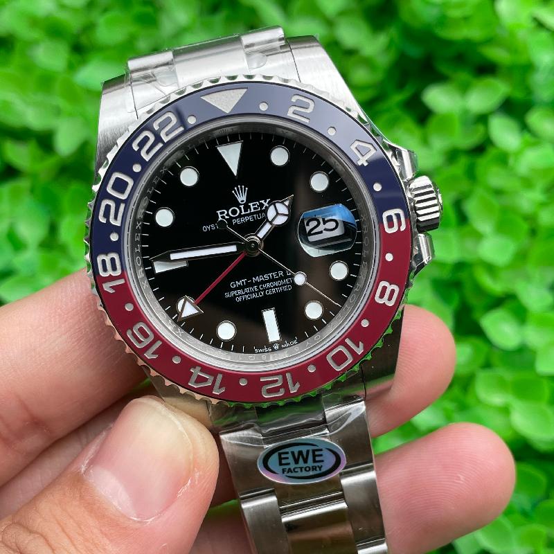 Replica Rolex Gmt Master Ewe Factory 3285 Movement Pepsi Oyster Watches