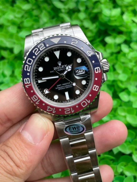 Replica Rolex Gmt Master Ewe Factory 3285 Movement Pepsi Oyster Watches