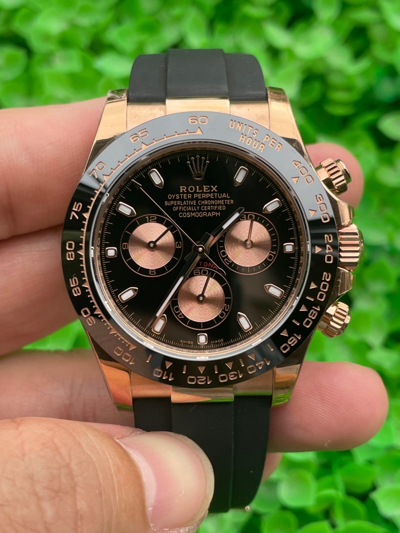 Replica Rolex Watch 5A Quality 4130 Timing Movement 904L Steel 1：1 40mm BT Factory 12.3mm Thickness  Daytona Watch