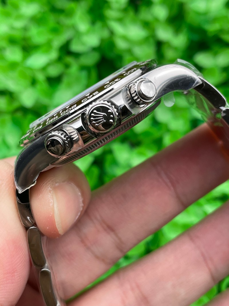 Replica Rolex Watch 5A Quality 4131 Timing Movement 904L Steel 1：1 40mm Clean Factory 12.3mm Thickness Daytona Watch
