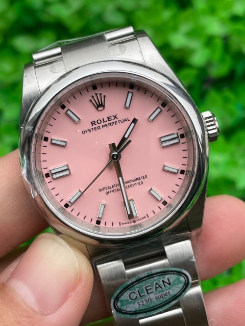 Replica Rolex Watch 5A Quality 3230 Clone Movement 904L Steel 1：1 36mm Clean Factory Oyster Perpetual Watch