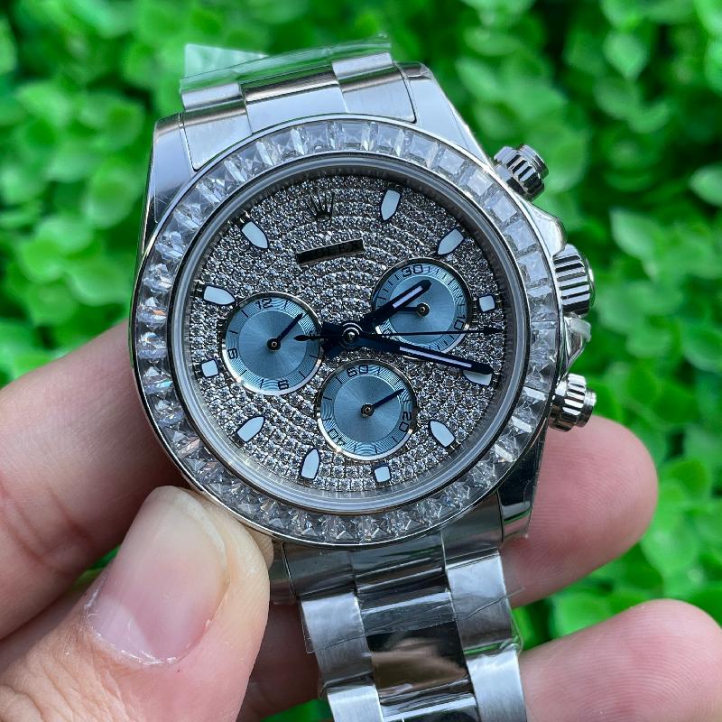 Replica Rolex Watch 5A Quality 7750 Timing Movement 904L Steel 1：1 40mm Noob Factory Daytona Watch