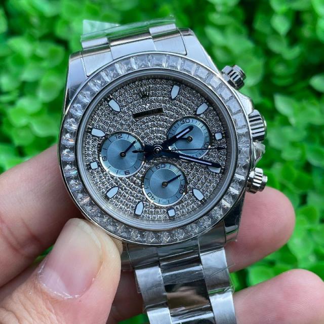 Replica Rolex Watch 5A Quality 7750 Timing Movement 904L Steel 1：1 40mm Noob Factory Daytona Watch