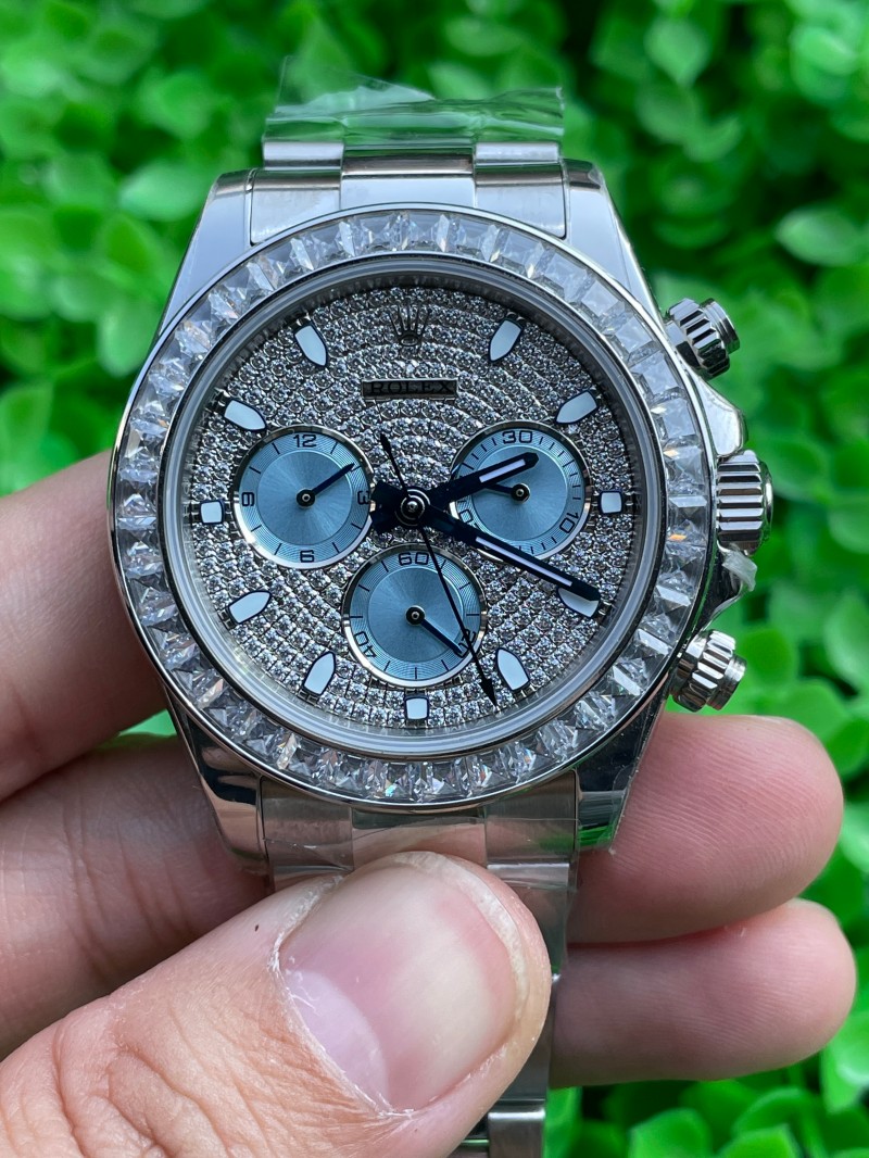 Replica Rolex Watch 5A Quality 7750 Timing Movement 904L Steel 1：1 40mm Noob Factory Daytona Watch