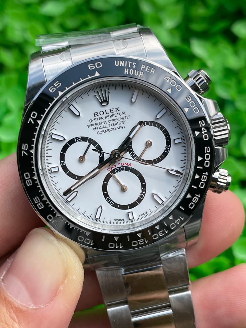 Replica Rolex Watch 5A Quality 4131 Timing Movement 904L Steel 1：1 40mm Clone  Factory 11.8 Thickness Daytona Watch