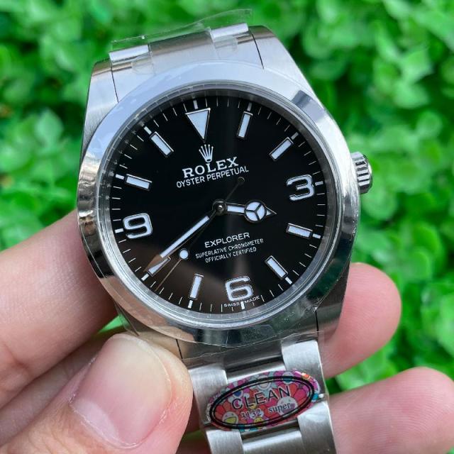 Replica Rolex Watch 5A Quality 3132 Clone Movement 904L Steel 1：1 36mm Clean Factory Oyster Perpetual Watch