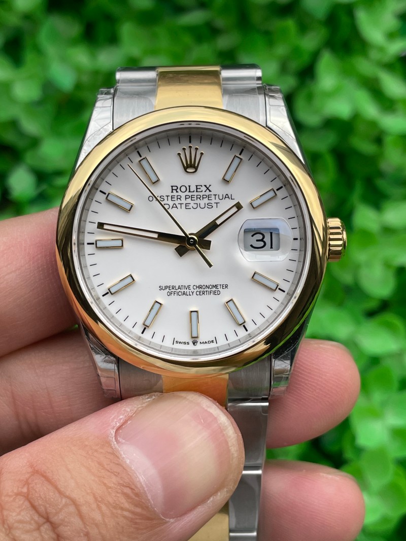 Replica Rolex Watch 5A Quality 3235 Movement 904L Steel 36mm 1:1 Noob Factory Datejust Watch