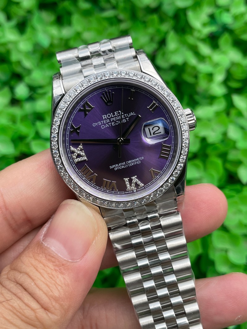Replica Rolex Watch 5A Quality 3235 Movement 904L Steel 36mm 1:1 Noob Factory Datejust Watch