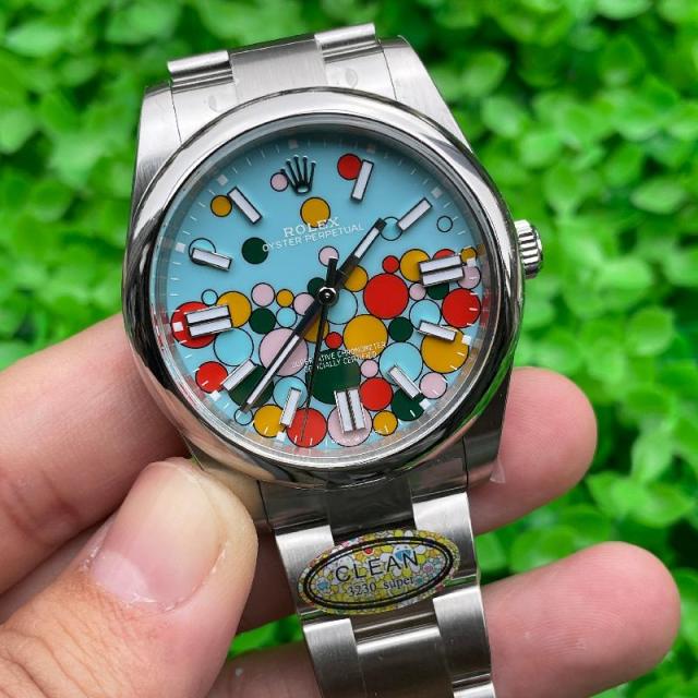 Replica Rolex Watch 5A Quality 3230 Clone Movement 904L Steel 1：1 41mm Clean Factory 126000 Oyster Perpetual Watch