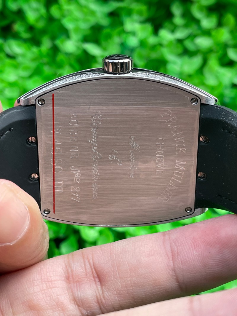 Replica Franck Muller 5A Quality ETA 2824 Movement Stainless Steel 1：1 44*54mm Vanguard Watch