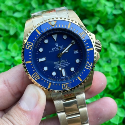 Replica Rolex Watch 3A Quality 2813 Movement 316L Steel Full Gold 40mm Gmt Master Watch