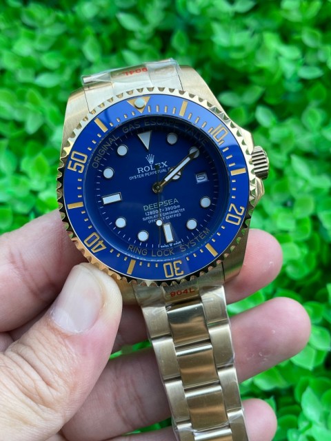 Replica Rolex Watch 3A Quality 2813 Movement 316L Steel Full Gold 40mm Gmt Master Watch