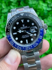 Replica Rolex Watch 3A Quality 2813 Movement 904L Steel 40mm Gmt Master Batman Watch
