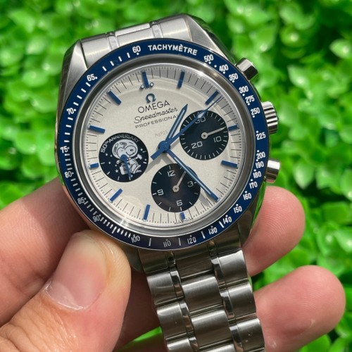 Replica Omega 5A Quality 9920 Timing Clone Movement Steel Steel 1：1 44mm Copy Speedmaster Watch