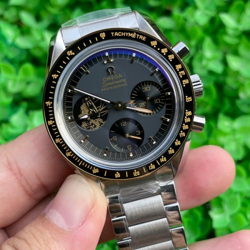 Replica Omega 5A Quality 9920 Timing Clone Movement Steel Steel 1：1 44mm Copy Speedmaster Watch