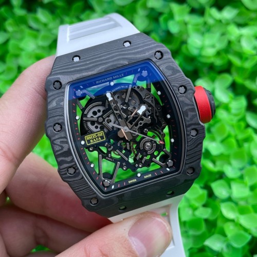 Replica Richard Miller 3A Quality Clone Movement Ceramic Case Skeleton  42*50mm  RM035 Watch