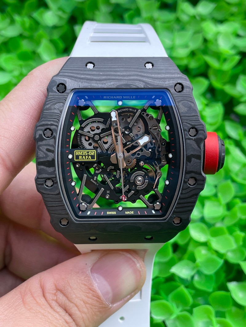 Replica Richard Miller 3A Quality Clone Movement Ceramic Case Skeleton  42*50mm  RM035 Watch