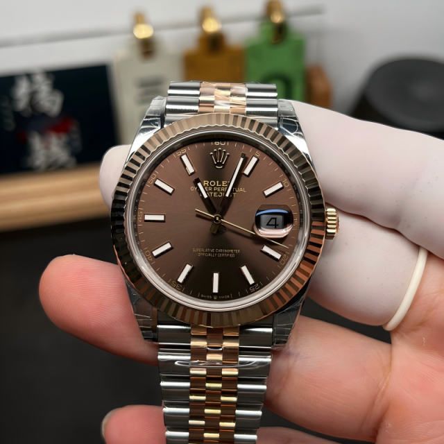 Replica Rolex Watch 5A Quality 3235 Clone Movement 904L Steel 1：1 41mm VS Factory 126334 Datejust Watch