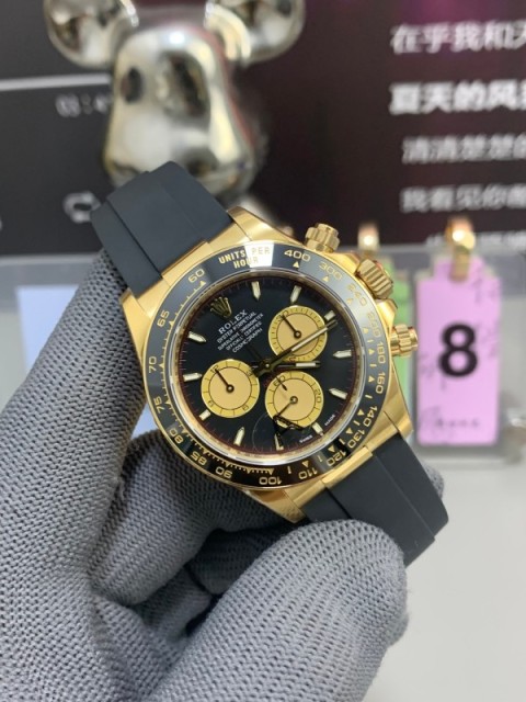 Replica Rolex Watch 5A Quality 4131 Movement 904L Steel 1：1 40mm VS Factory Daytona Watch