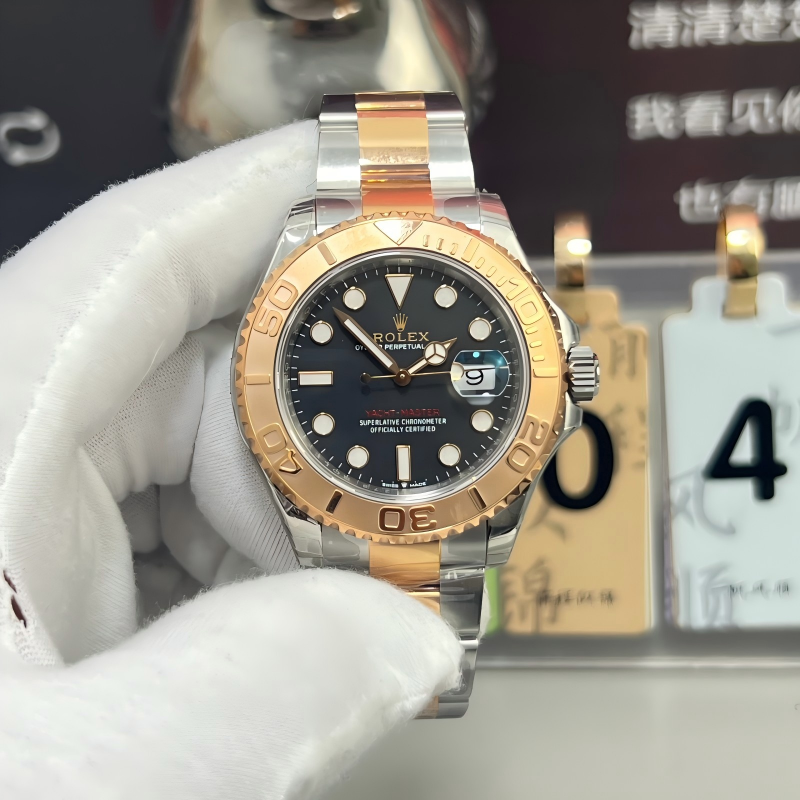 Replica Rolex Watch 5A Quality 3235 Clone Movement 904L Steel 1：1 40mm Noob Factory Yacht Master Watch