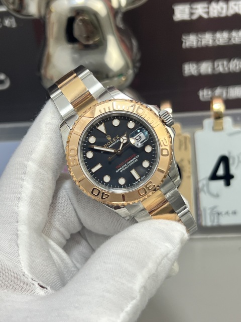 Replica Rolex Watch 5A Quality 3235 Clone Movement 904L Steel 1：1 40mm Noob Factory Yacht Master Watch