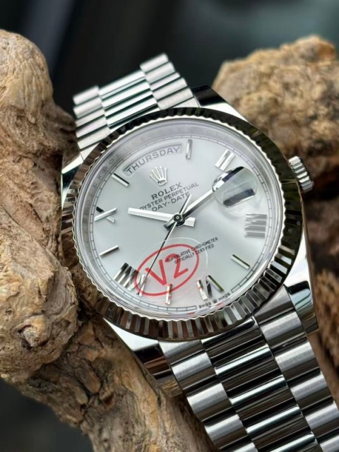 Replica Rolex Watch Clone 3255  Movement 5A Quality VS Factory 40mm Daydate Watch