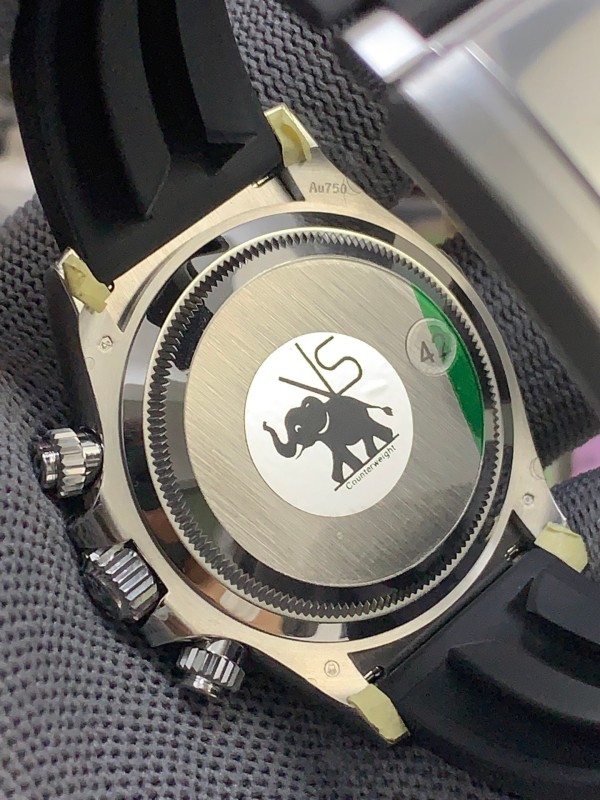 Replica Rolex Watch 5A Quality 4131 Timing Movement 904L Steel 1：1 40mm VS Factory 12.3mm Thickness 116508 Rainbow Daytona Watch
