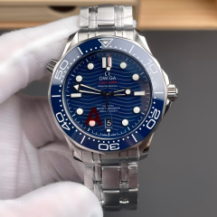 Replica Omega 5A Quality 8800 Movement Stainless Steel 1：1 42mm VS Factory Seamaster 300m Watch