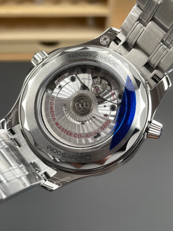 Replica Omega 5A Quality 8800 Movement Stainless Steel 1：1 42mm VS Factory Seamaster 300m Watch