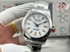 Replica Rolex Watch 5A Quality 3131 Clone Movement 904L Steel 40mm VS Factory 116400GV Milgauss Watch