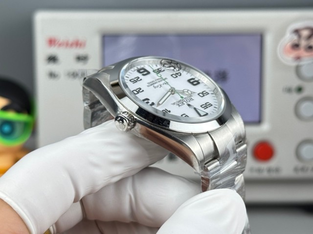 Replica Rolex Watch 5A Quality 3132 Movement 904L Steel 40mm VS Factory 116900-0001 Air King Watch