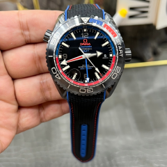 Replica Omega 5A Quality 8906 Clone Movement Stainless Steel 1：1 45.5mm Planet Ocean VS Factory Seamaster 600m Watch