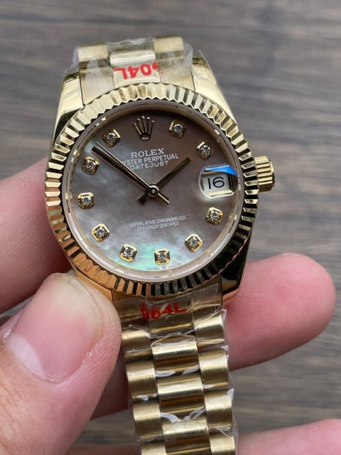 Replica Rolex Watch AAA+ Quality2813 Clone Movement sapphire glass 904L Steel 1：1 31mm U1 Factory Datejust Watch