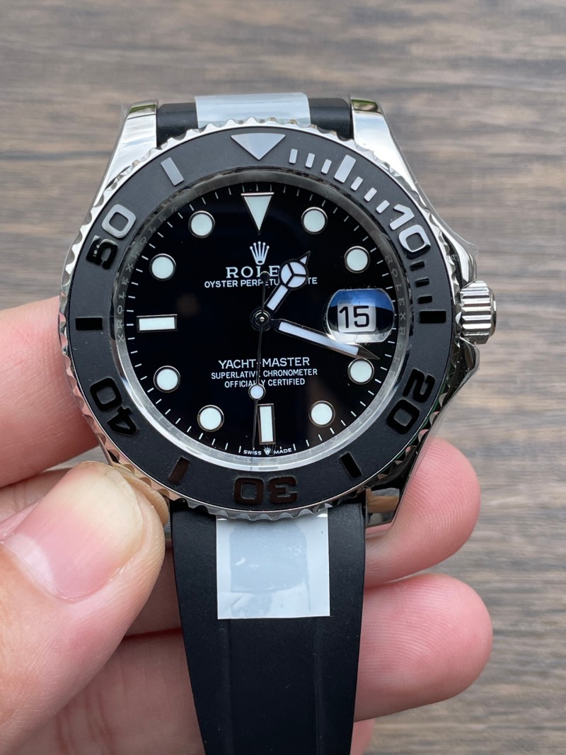 Replica Rolex Watch 3A+ Quality 2813 Movement Sapphire Glass 904L Steel 1：1 42mm U1 Factory Yacht Master Watch