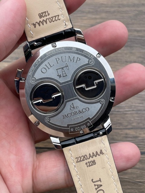 Replica Jacob&Co 5A Watch Swiss Quartz 7750 Movement  1：1 Sapphire Glass 43mm Luxury Watch