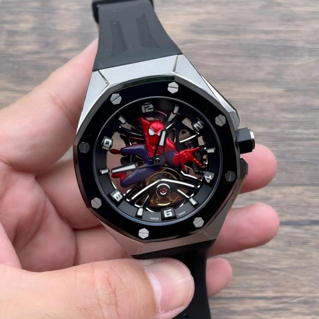 Replica Audemars Piguet 5A Quality Watch Clone Movement 42mm Case Super Hero-Spiderman of Marvel