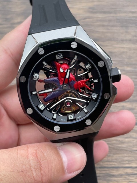 Replica Audemars Piguet 5A Quality Watch Clone Movement 42mm Case Super Hero-Spiderman of Marvel