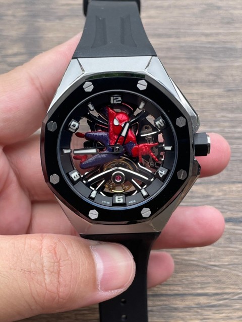 Replica Audemars Piguet 5A Quality Watch Clone Movement 42mm Case Super Hero-Spiderman of Marvel