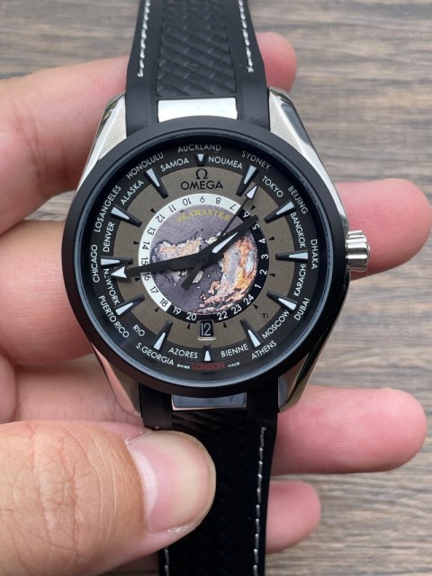 Replica Omega 3A Quality 2813 Clone Movement Stainless Steel 1：1 41mm U1 Factory Seamaster 150m Universal Time Watch