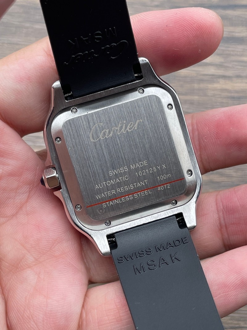 Replica Cartier Watch 3A Quality 2813 Movement Automatic Stainless Steel 40mm Santos MAN Watch