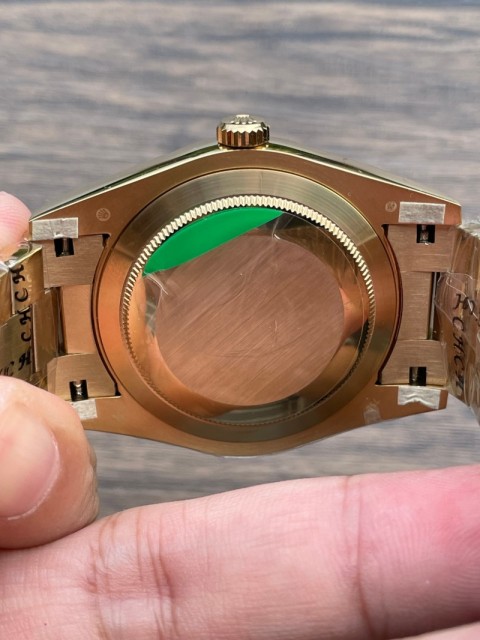 Replica Rolex Watch Seagull 2813 Movement Best 3A+ Quality K1 Factory 41mm Daydate Golden Watch