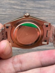 Replica Rolex Watch Seagull 2813 Movement Best 3A+ Quality K1 Factory 41mm Daydate Golden Watch