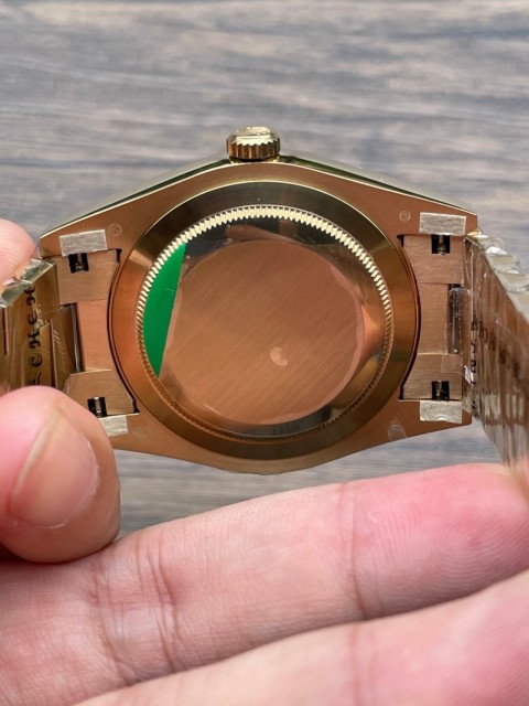 Replica Rolex Watch Seagull 2813 Movement Best 3A+ Quality K1 Factory 41mm Daydate Golden Watch