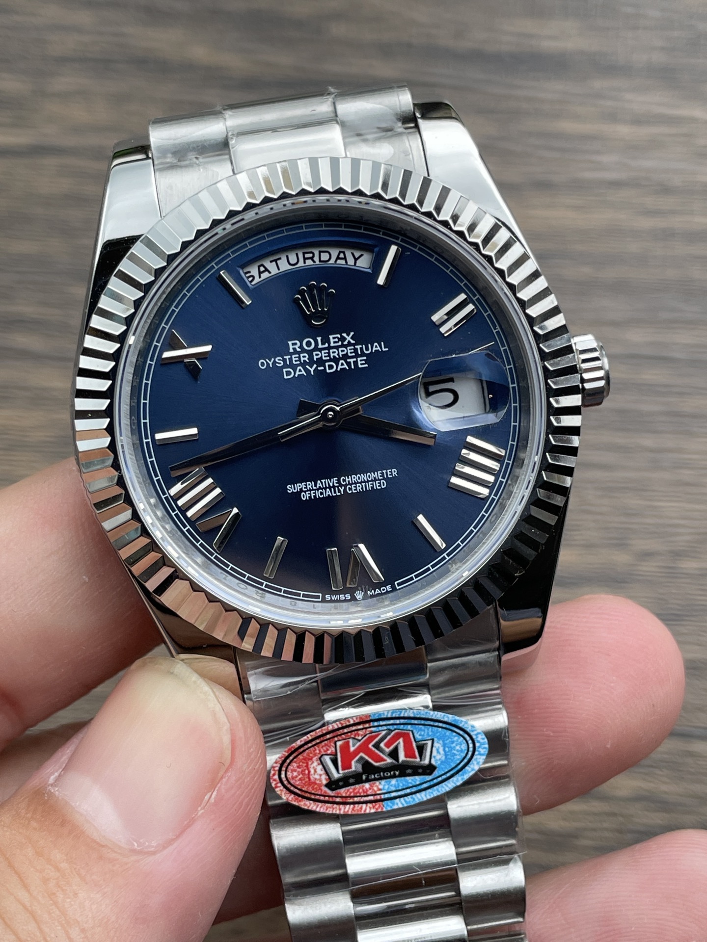 Replica Rolex Watch Seagull 2813 Movement Best 3A+ Quality K1 Factory 41mm Daydate Watch