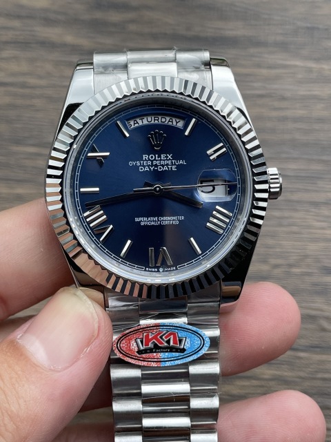 Replica Rolex Watch Seagull 2813 Movement Best 3A+ Quality K1 Factory 41mm Daydate Watch