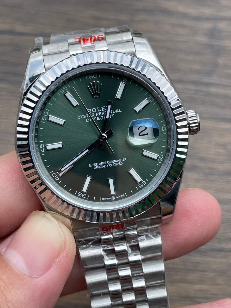 Replica Rolex Watch 3A Quality Sapphire Glass 2813 Clone Movement 904L Steel 1：1 41mm U1 Factory Datejust Watch
