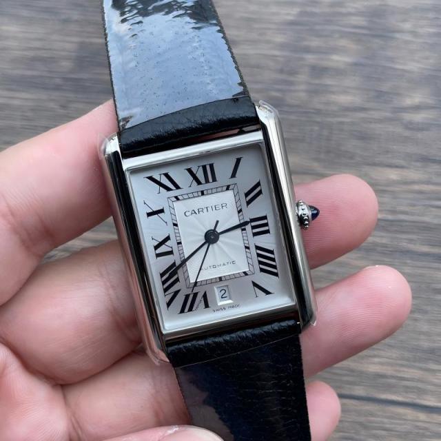 Replica Cartier Watch 5A Quality Miyota Movement 316L Steel 41*33 mm AF Factory Tank Watch