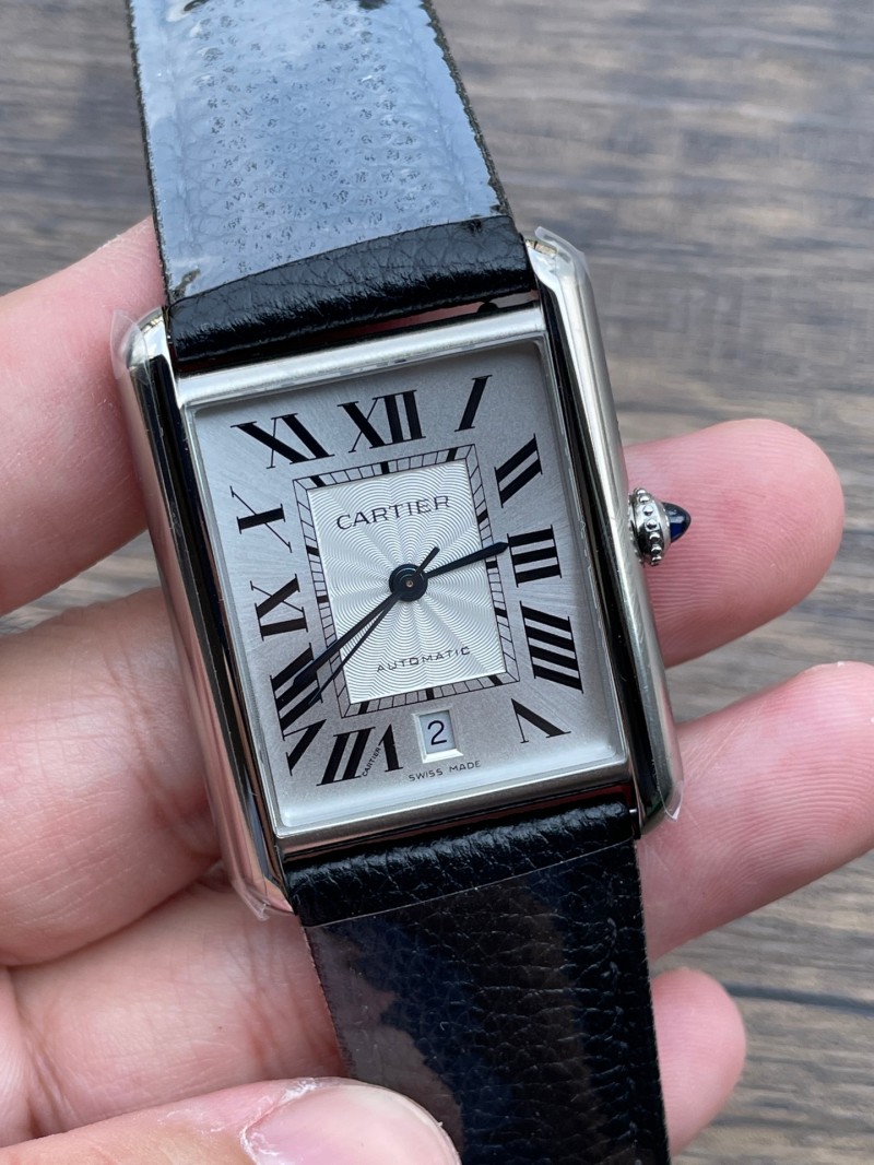 Replica Cartier Watch 5A Quality Miyota Movement 316L Steel 41*33 mm AF Factory Tank Watch