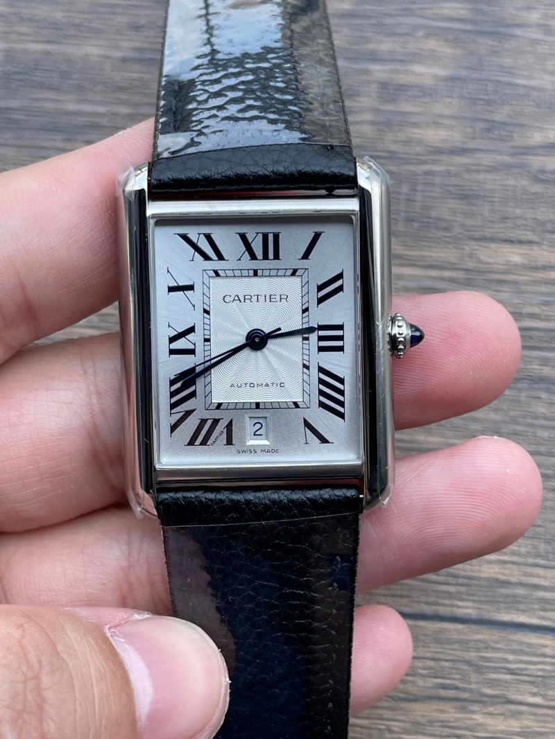 Replica Cartier Watch 5A Quality Miyota Movement 316L Steel 41*33 mm AF Factory Tank Watch